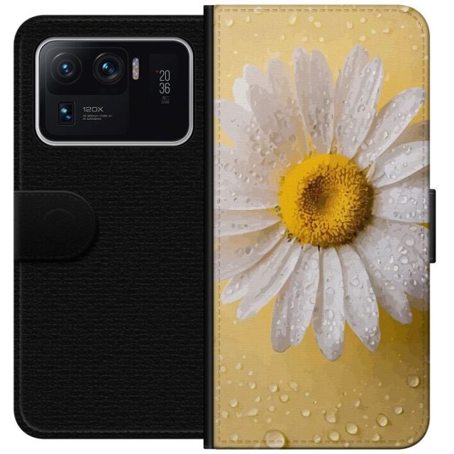 Wallet case for Xiaomi Mi 11 Ultra with Porslinsblomma design