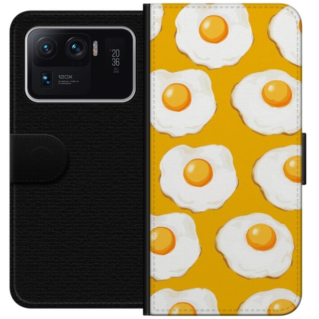 Wallet case for Xiaomi Mi 11 Ultra with Fried egg design