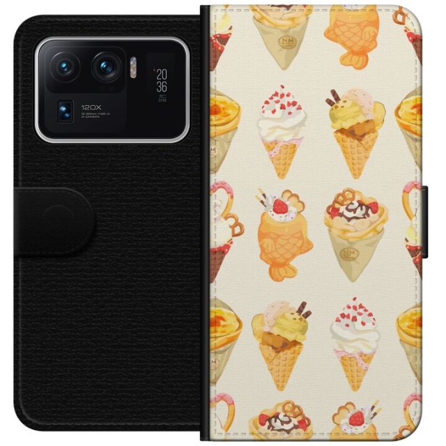 Wallet case for Xiaomi Mi 11 Ultra with Glassy design