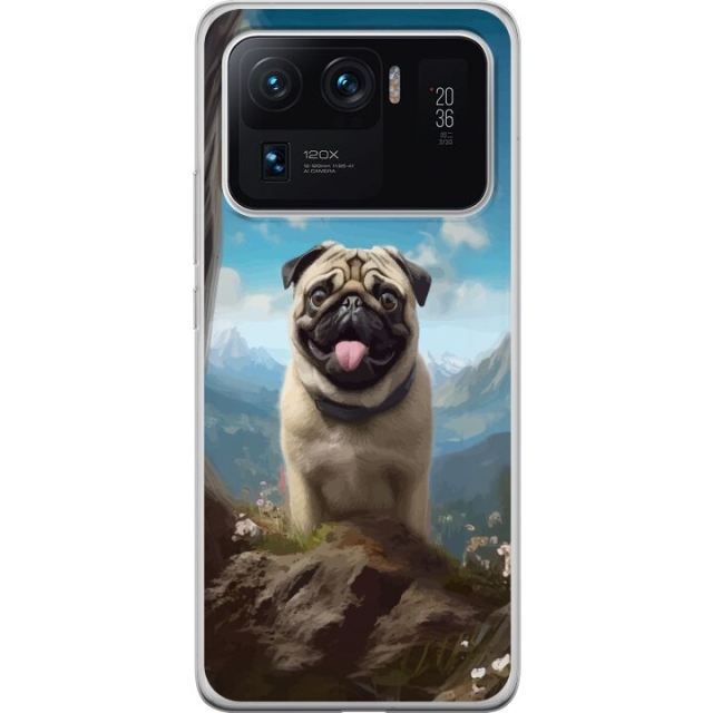Mobile case for Xiaomi Mi 11 Ultra with Happy Dog design