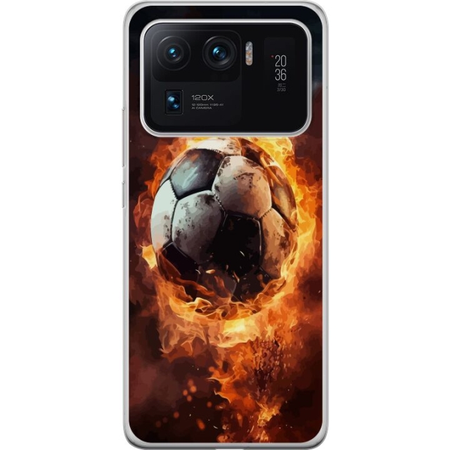 Mobile case for Xiaomi Mi 11 Ultra with Football design