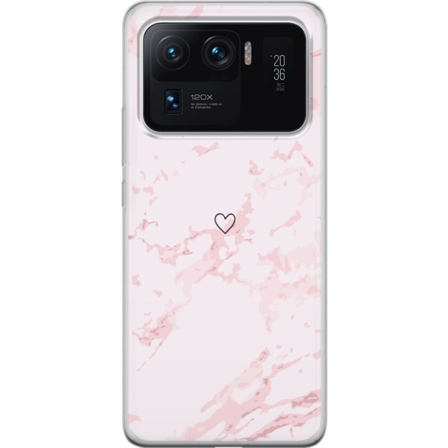 Mobile case for Xiaomi Mi 11 Ultra with Pink Heart design