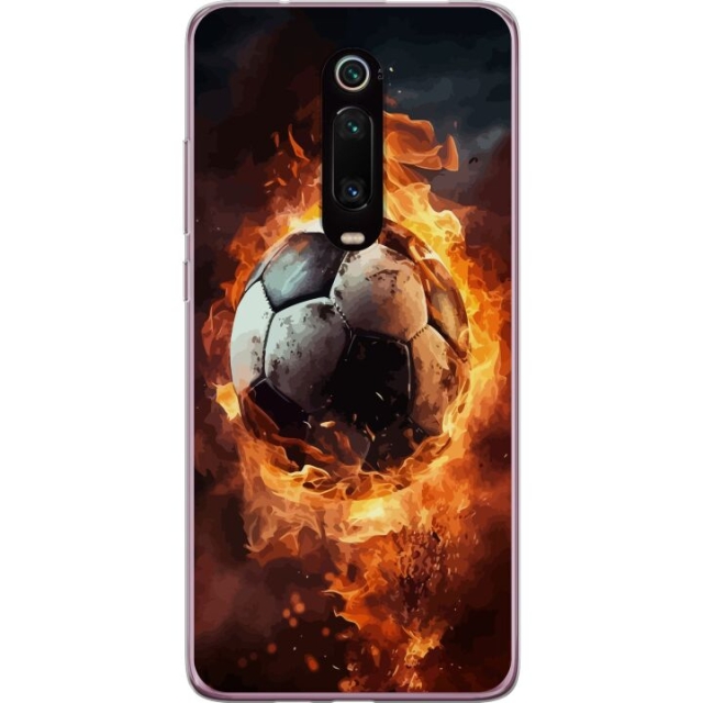 Mobile case for Xiaomi Mi 9T Pro  with Football design