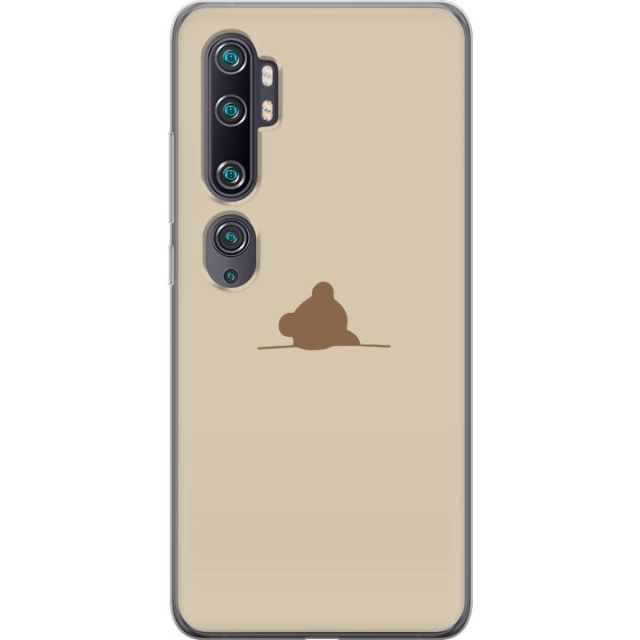Mobile case for Xiaomi Mi Note 10 with Nalle design