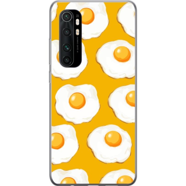 Mobile case for Xiaomi Mi Note 10 Lite with Fried egg design