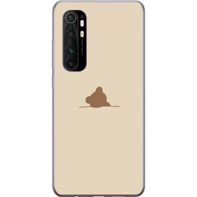 Mobile case for Xiaomi Mi Note 10 Lite with Nalle design