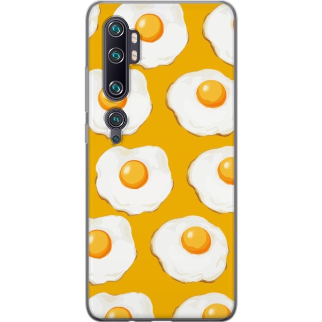 Mobile case for Xiaomi Mi Note 10 Pro with Fried egg design