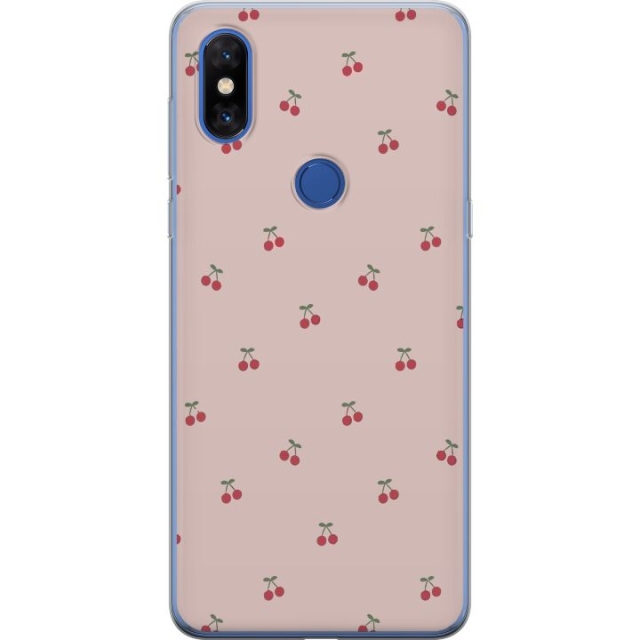 Mobile case for Xiaomi Mi Mix 3 with Cherry design