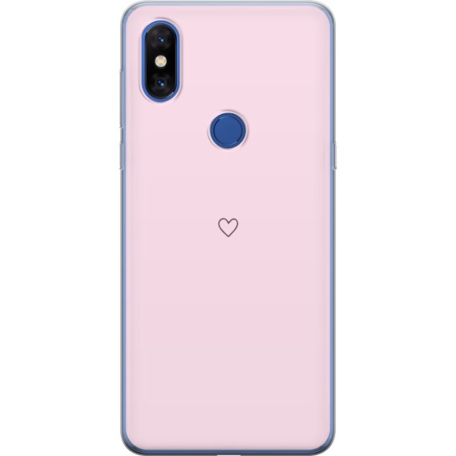 Mobile case for Xiaomi Mi Mix 3 with Heart design