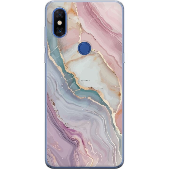 Mobile case for Xiaomi Mi Mix 3 with Marble design
