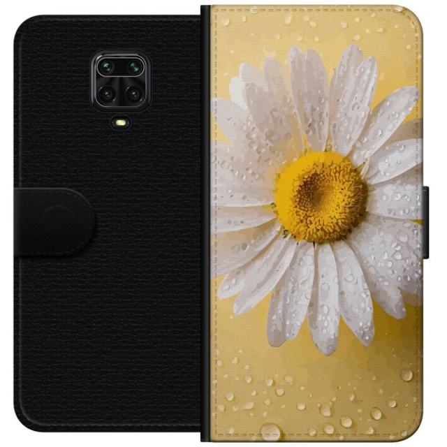 Wallet case for Xiaomi Redmi Note 9 Pro with Porslinsblomma design