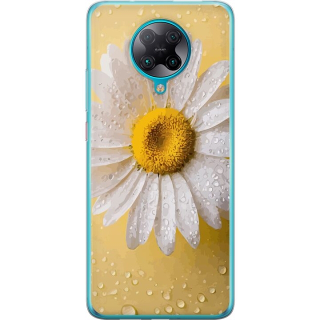 Mobile case for Xiaomi Poco F2 Pro with Porslinsblomma design