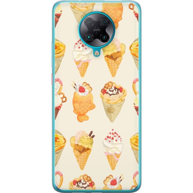 Mobile case for Xiaomi Poco F2 Pro with Glassy design