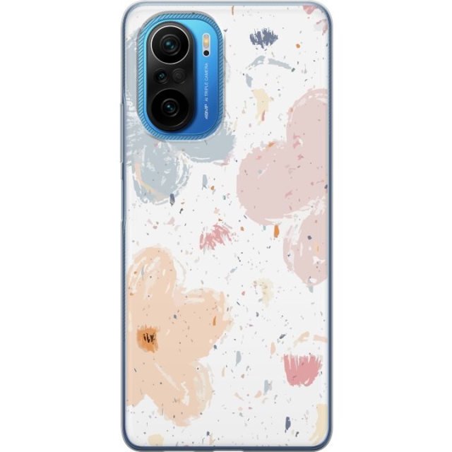 Mobile case for Xiaomi Poco F3 with Flowers design