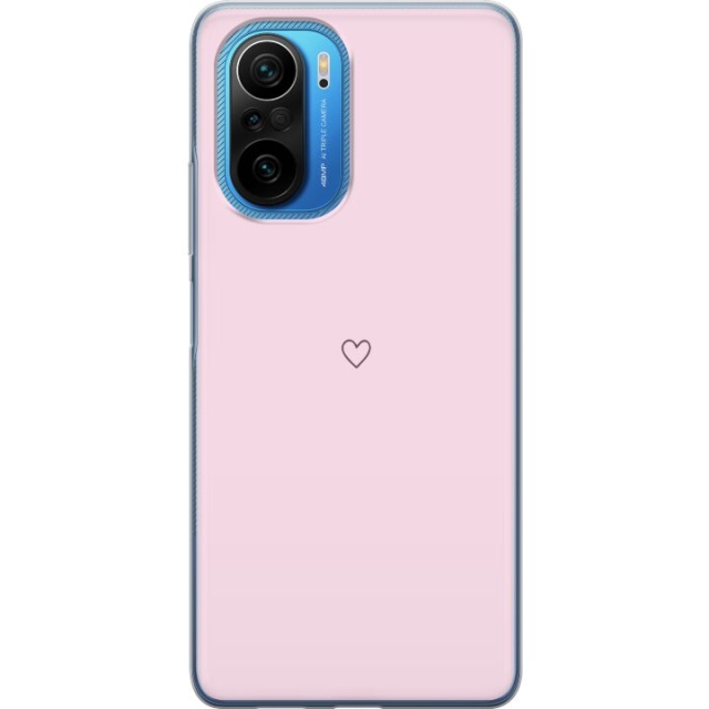 Mobile case for Xiaomi Poco F3 with Heart design