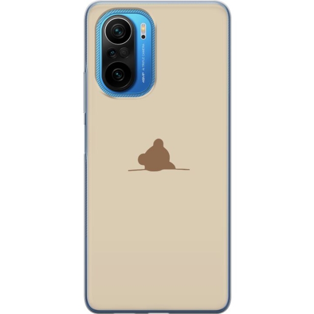 Mobile case for Xiaomi Poco F3 with Nalle design