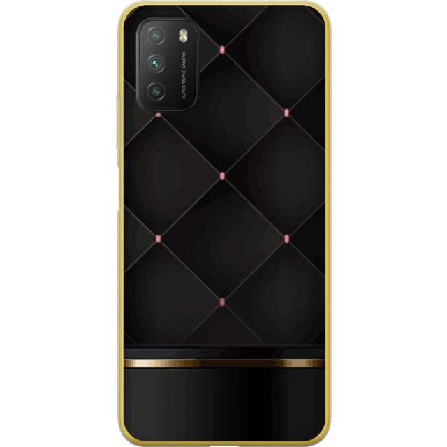 Mobile case for Xiaomi Poco M3  with Luxury line design