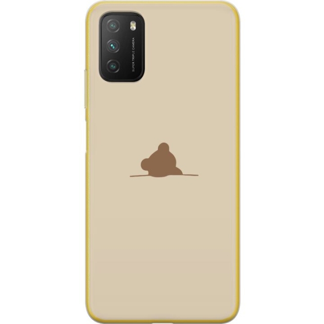 Mobile case for Xiaomi Poco M3  with Nalle design