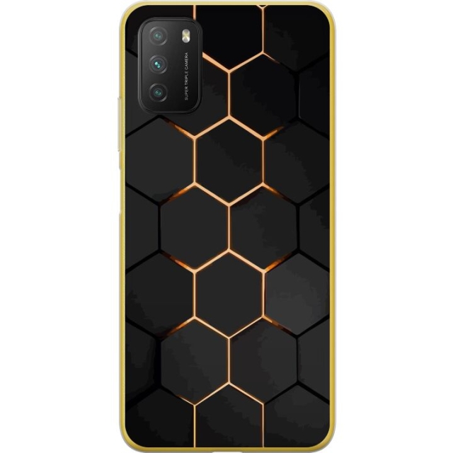 Mobile case for Xiaomi Poco M3  with Luxurious Pattern design