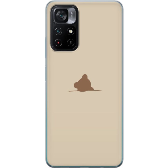 Mobile case for Xiaomi Poco M4 Pro 5G with Nalle design