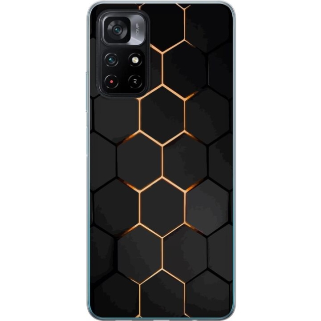 Mobile case for Xiaomi Poco M4 Pro 5G with Luxurious Pattern design