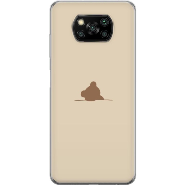 Mobile case for Xiaomi Poco X3 NFC with Nalle design