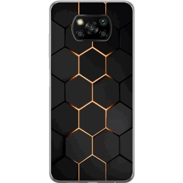 Mobile case for Xiaomi Poco X3 NFC with Luxurious Pattern design