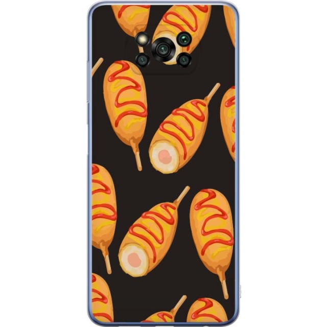 Mobile case for Xiaomi Poco X3 Pro with Chicken drumstick design