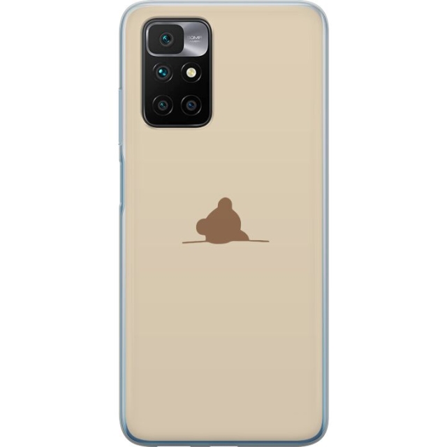 Mobile case for Xiaomi Redmi 10 with Nalle design