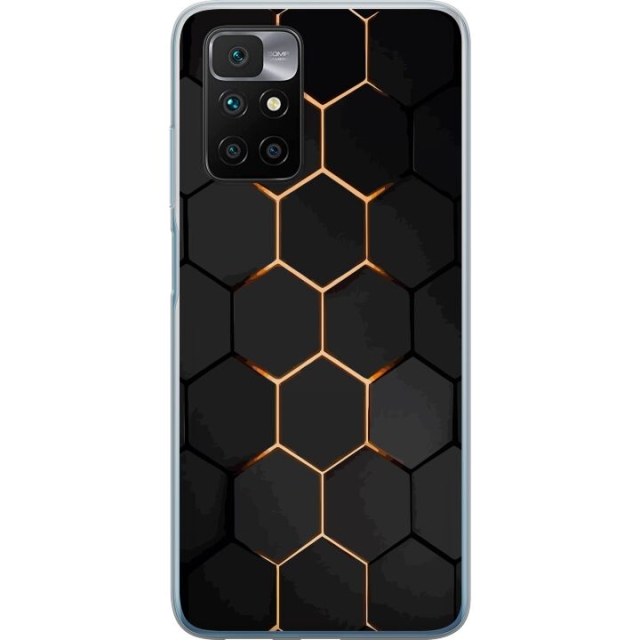 Mobile case for Xiaomi Redmi 10 with Luxurious Pattern design