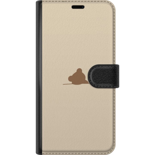 Wallet case for Xiaomi Redmi 13C with Nalle design
