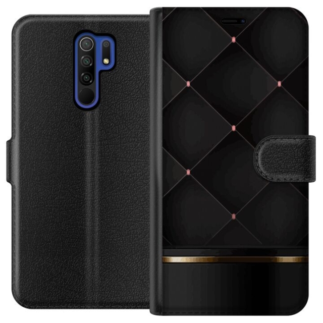 Wallet case for Xiaomi Redmi 9 with Luxury line design