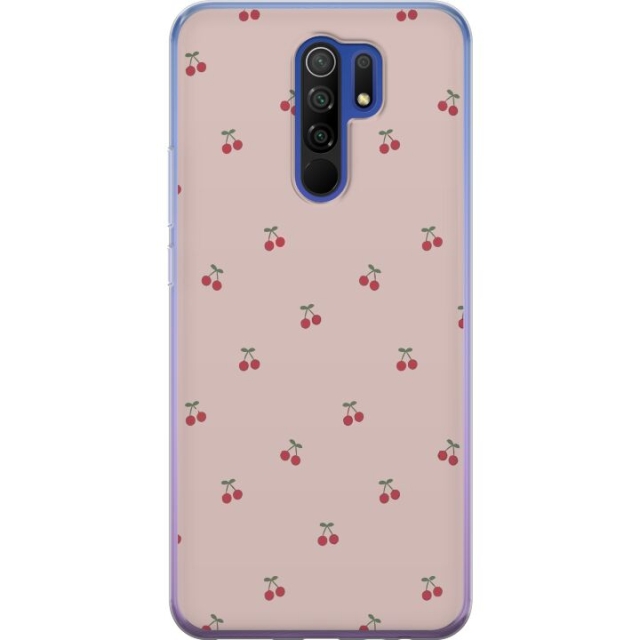 Mobile case for Xiaomi Redmi 9 with Cherry design