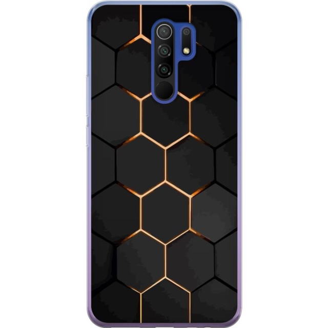Mobile case for Xiaomi Redmi 9 with Luxurious Pattern design