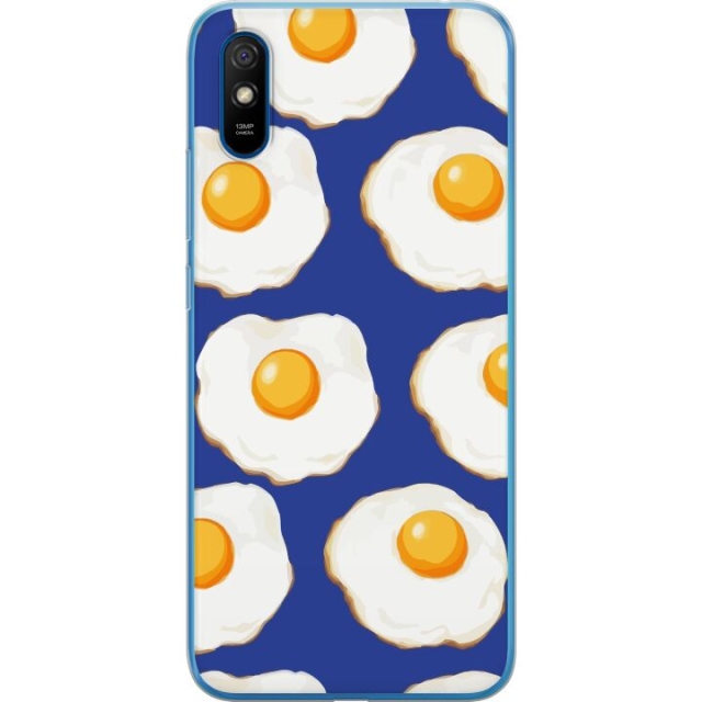 Mobile case for Xiaomi Redmi 9A with Fried eggs design