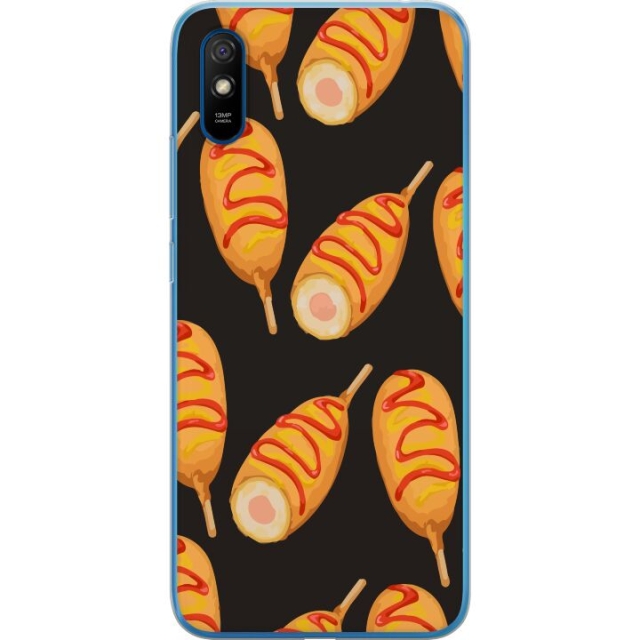 Mobile case for Xiaomi Redmi 9A with Chicken drumstick design