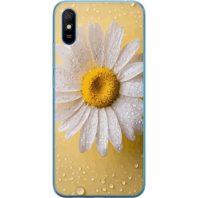 Mobile case for Xiaomi Redmi 9AT with Porslinsblomma design