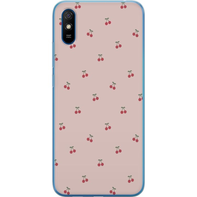 Mobile case for Xiaomi Redmi 9AT with Cherry design