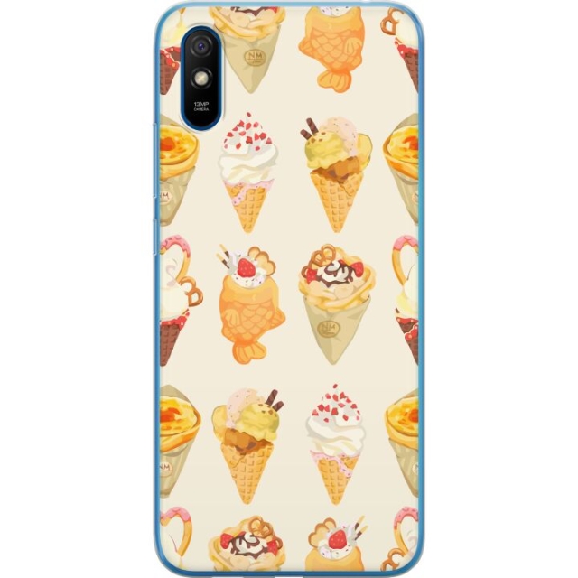 Mobile case for Xiaomi Redmi 9AT with Glassy design