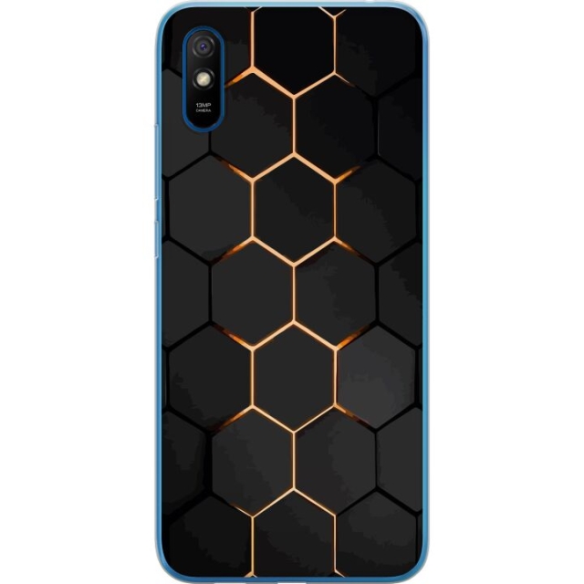 Mobile case for Xiaomi Redmi 9AT with Luxurious Pattern design