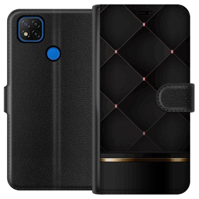 Wallet case for Xiaomi Redmi 9C with Luxury line design