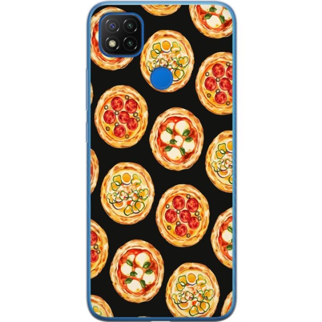 Mobile case for Xiaomi Redmi 9C with Pizza design