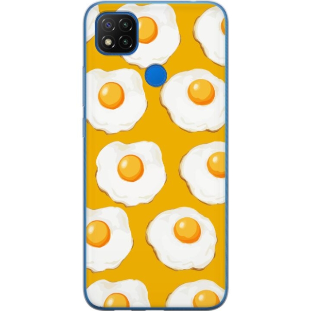 Mobile case for Xiaomi Redmi 9C NFC with Fried egg design