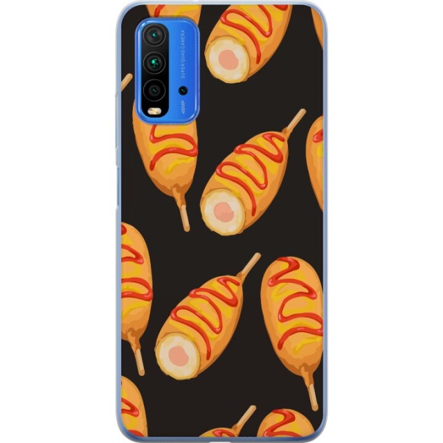 Mobile case for Xiaomi Redmi 9T with Chicken drumstick design