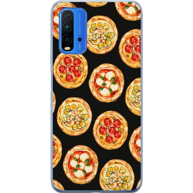 Mobile case for Xiaomi Redmi 9T with Pizza design