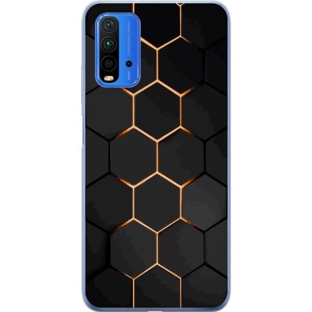 Mobile case for Xiaomi Redmi 9T with Luxurious Pattern design