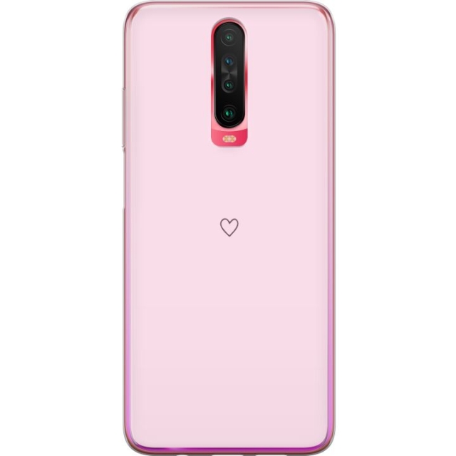Mobile case for Xiaomi Redmi K30 with Heart design