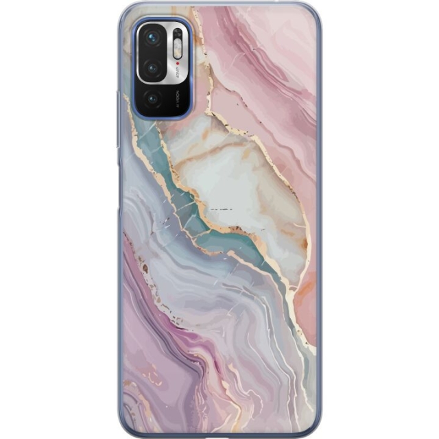 Mobile case for Xiaomi Redmi Note 10 5G with Marble design