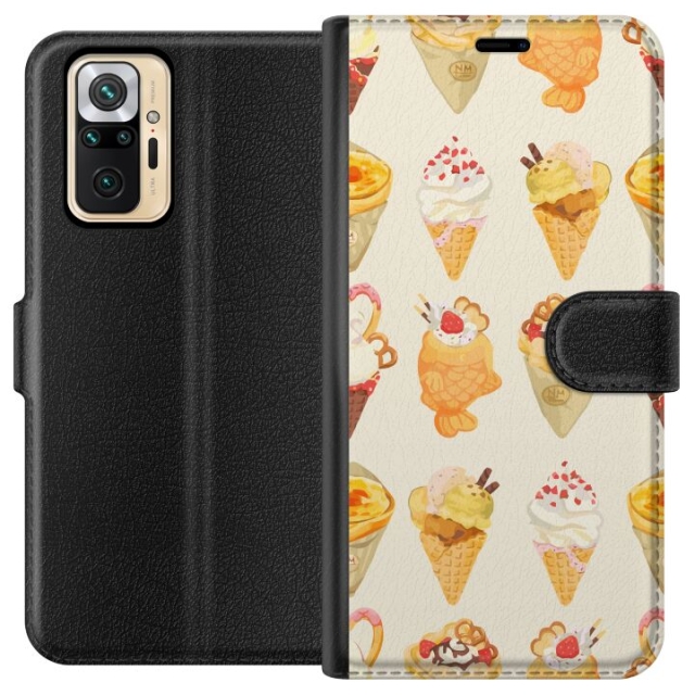 Wallet case for Xiaomi Redmi Note 10 Pro with Glassy design