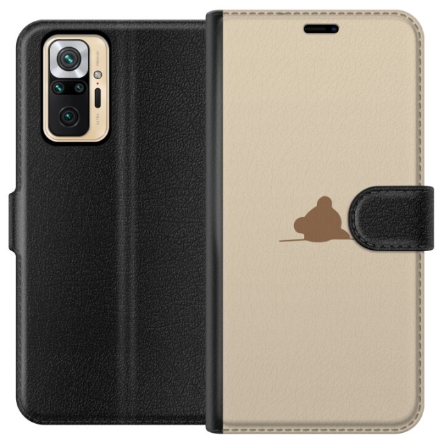 Wallet case for Xiaomi Redmi Note 10 Pro with Nalle design